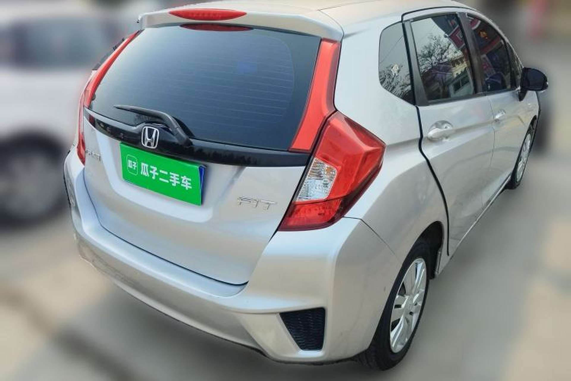 Used Honda Fit 2014 1.5L LX Manual Comfort Model Rear Right 45 Deg
