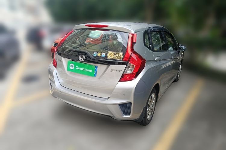 Used Honda Fit 2014 1.5L LX CVT Comfort Model Rear Right 45 Deg