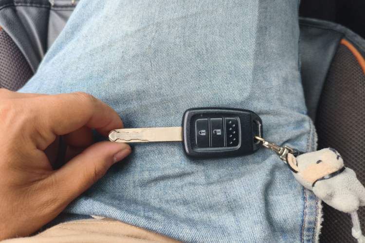 Used Honda Fit 2014 1.5L LX CVT Comfort Model Vehicle Key
