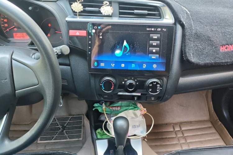Used Honda Fit 2014 1.5L LX CVT Comfort Model Audio And AC Panel