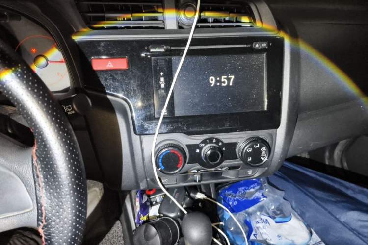 Used Honda Fit 2014 1.5L LX CVT Comfort Model Audio And AC Panel