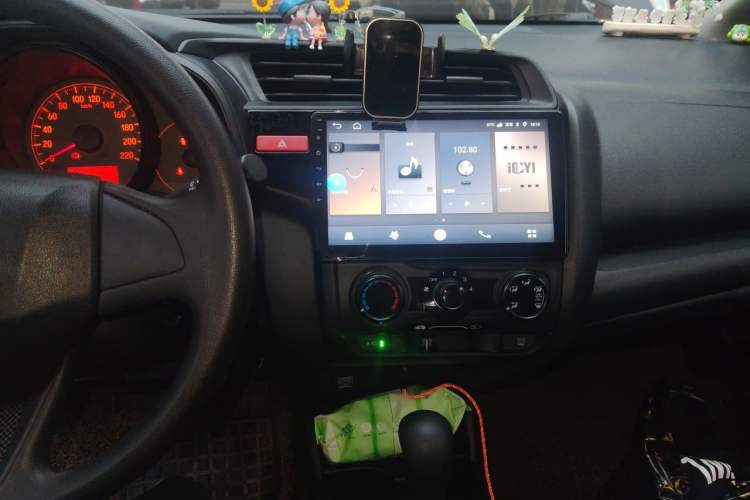 Used Honda Fit 2014 1.5L LX CVT Comfort Model Audio And AC Panel