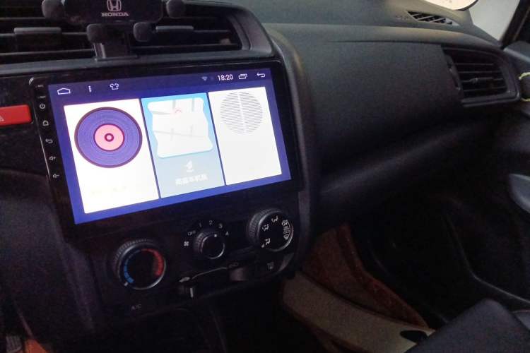 Used Honda Fit 2014 1.5L LX CVT Comfort Model Audio And AC Panel