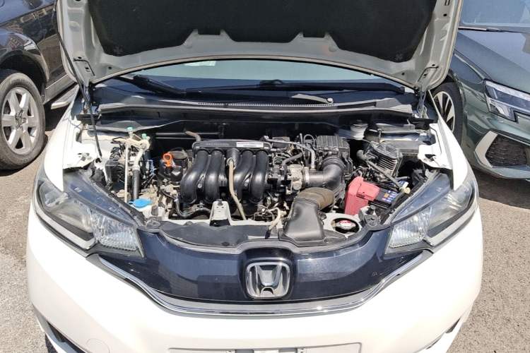 Used Honda Fit 2014 1.5L EX CVT Elite Model Engine Bay