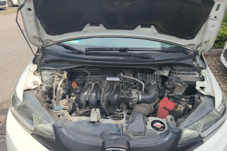 Used Honda Fit 2014 1.5L LX CVT Comfort Model Engine Bay