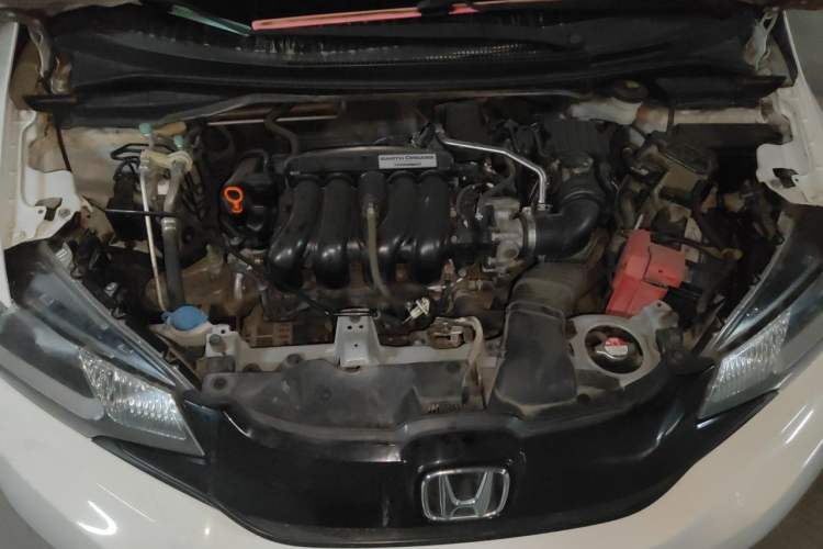 Used Honda Fit 2014 1.5L LX CVT Comfort Model Engine Bay