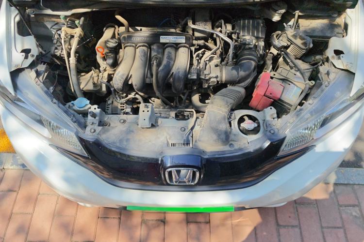 Used Honda Fit 2014 1.5L LX CVT Comfort Model Engine Bay