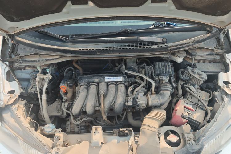Used Honda Fit 2014 1.5L LX CVT Comfort Model Engine Bay