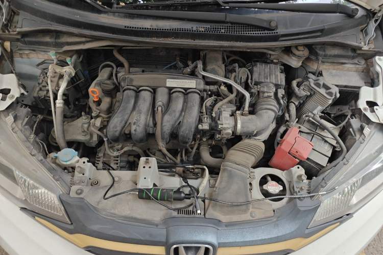 Used Honda Fit 2014 1.5L LX CVT Comfort Model Engine Bay