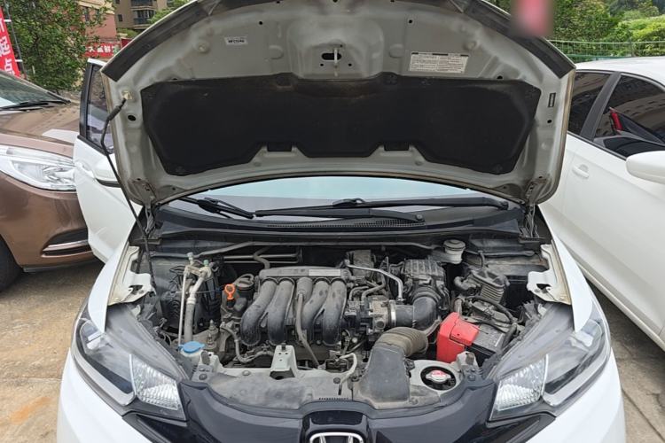 Used Honda Fit 2014 1.5L LX CVT Comfort Model Engine Bay