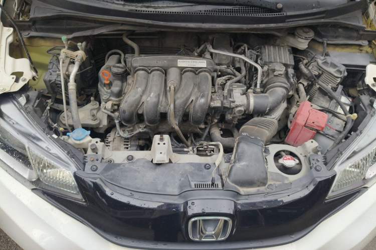 Used Honda Fit 2014 1.5L LX CVT Comfort Model Engine Bay