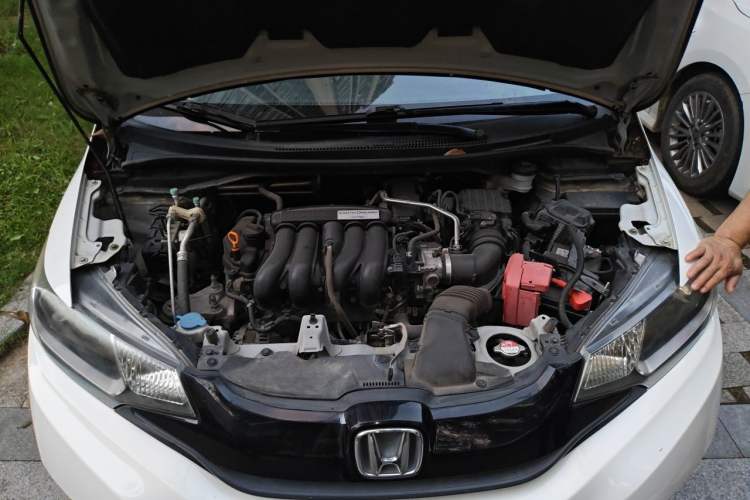 Used Honda Fit 2014 1.5L LX CVT Comfort Model Engine Bay