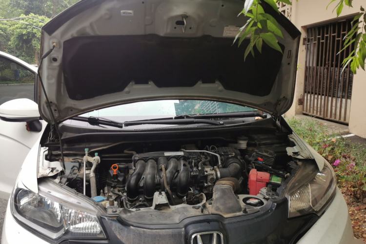 Used Honda Fit 2014 1.5L LX CVT Comfort Model Engine Bay