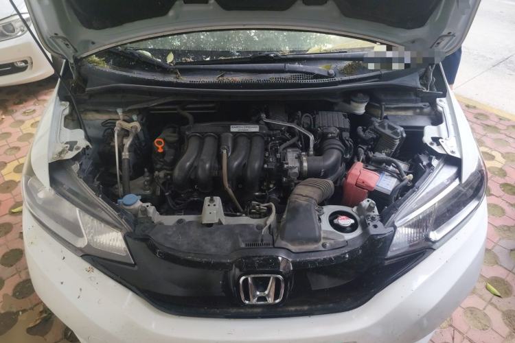 Used Honda Fit 2014 1.5L LX CVT Comfort Model Engine Bay