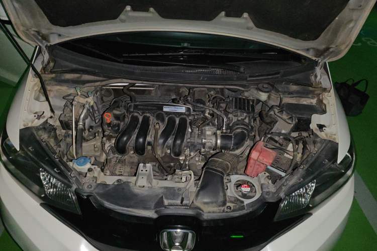 Used Honda Fit 2014 1.5L LX CVT Comfort Model Engine Bay