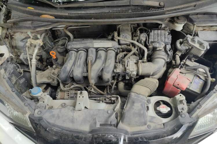 Used Honda Fit 2014 1.5L LX CVT Comfort Model Engine Bay