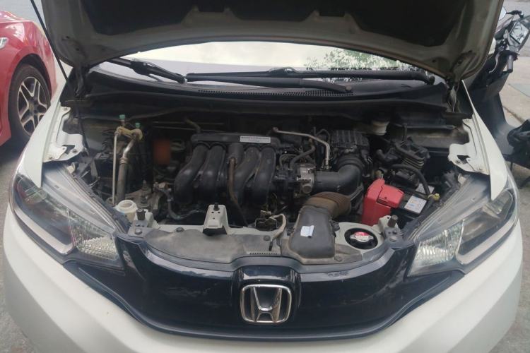Used Honda Fit 2014 1.5L LX CVT Comfort Model Engine Bay