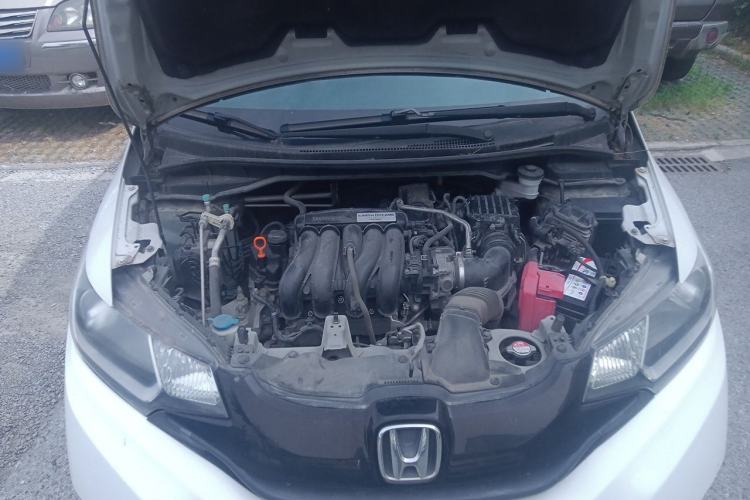 Used Honda Fit 2014 1.5L LX CVT Comfort Model Engine Bay