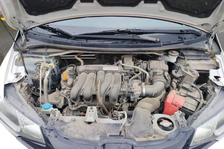 Used Honda Fit 2014 1.5L LX CVT Comfort Model Engine Bay