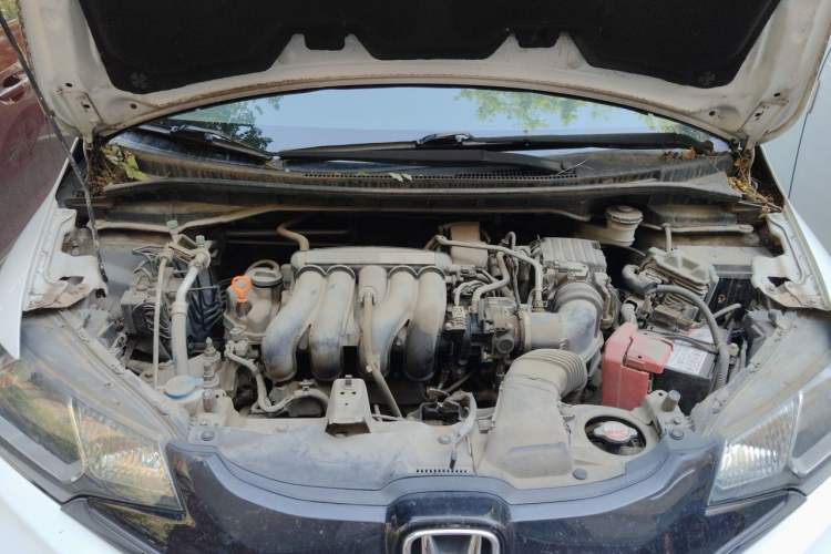 Used Honda Fit 2014 1.5L LX CVT Comfort Model Engine Bay