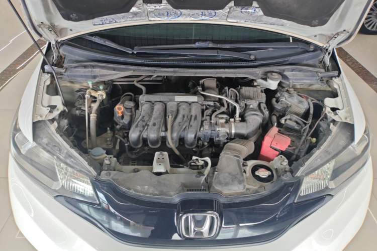 Used Honda Fit 2014 1.5L LX CVT Comfort Model Engine Bay
