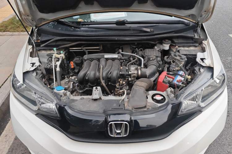 Used Honda Fit 2014 1.5L LX Manual Comfort Model Engine Bay