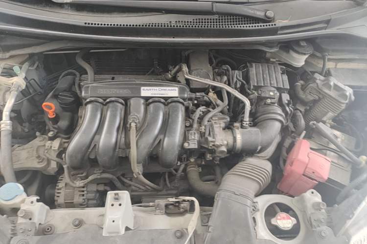 Used Honda Fit 2014 1.5L LX CVT Comfort Model Engine Bay