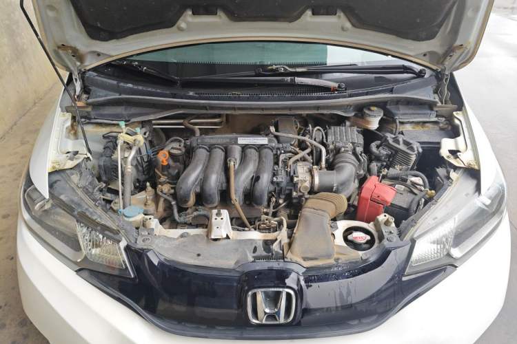 Used Honda Fit 2014 1.5L LX CVT Comfort Model Engine Bay