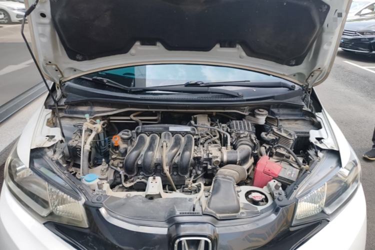 Used Honda Fit 2014 1.5L LX CVT Comfort Model Engine Bay