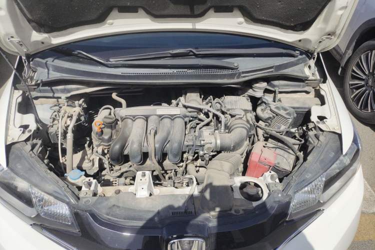 Used Honda Fit 2014 1.5L LX CVT Comfort Model Engine Bay