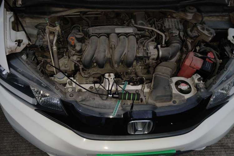 Used Honda Fit 2014 1.5L LX CVT Comfort Model Engine Bay