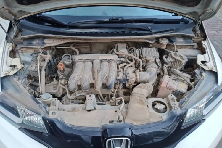 Used Honda Fit 2014 1.5L LX CVT Comfort Model Engine Bay