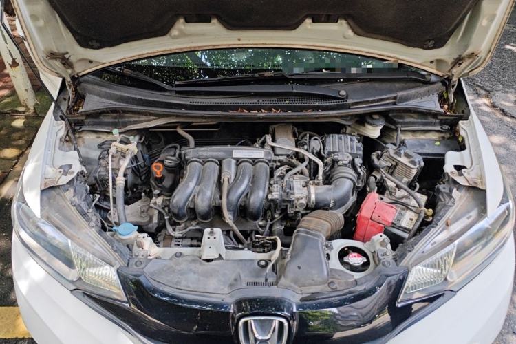 Used Honda Fit 2014 1.5L LX CVT Comfort Model Engine Bay