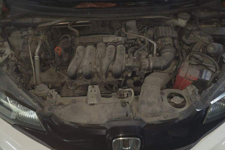Used Honda Fit 2014 1.5L LX CVT Comfort Model Engine Bay
