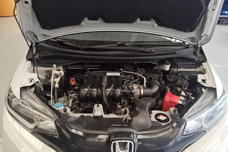 Used Honda Fit 2014 1.5L LX CVT Comfort Model Engine Bay