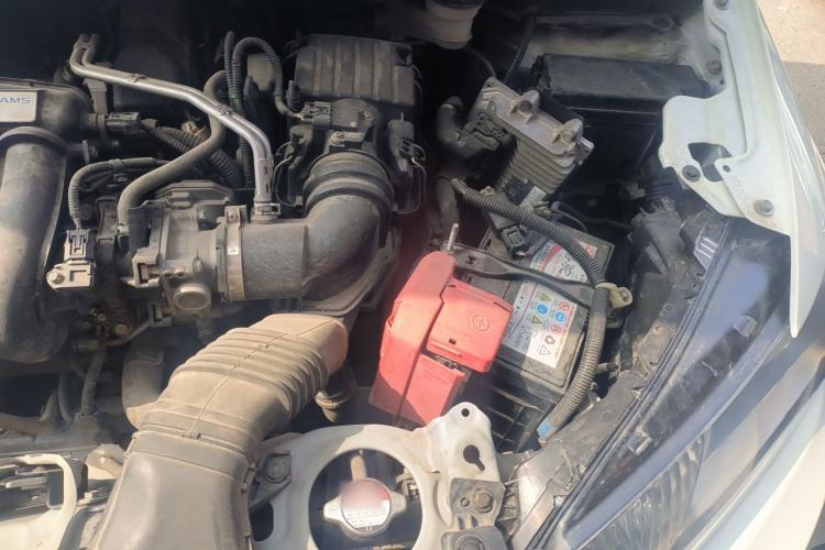 Used Honda Fit 2014 1.5L LX Manual Comfort Model Engine Bay Left
