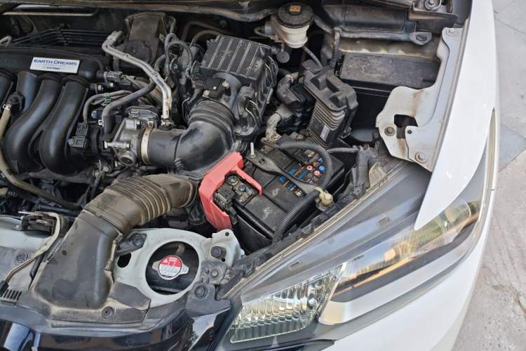 Used Honda Fit 2014 1.5L LX CVT Comfort Model Engine Bay Left