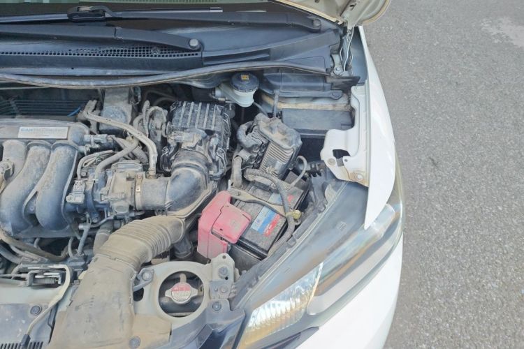 Used Honda Fit 2014 1.5L LX CVT Comfort Model Engine Bay Left
