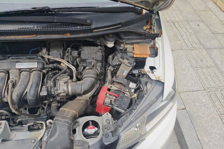 Used Honda Fit 2014 1.5L LX CVT Comfort Model Engine Bay Left