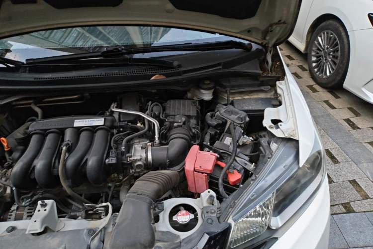 Used Honda Fit 2014 1.5L LX CVT Comfort Model Engine Bay Left