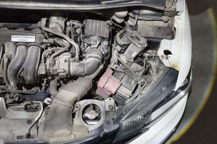 Used Honda Fit 2014 1.5L LX CVT Comfort Model Engine Bay Left