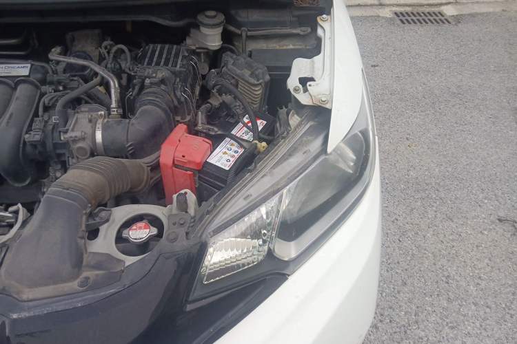 Used Honda Fit 2014 1.5L LX CVT Comfort Model Engine Bay Left