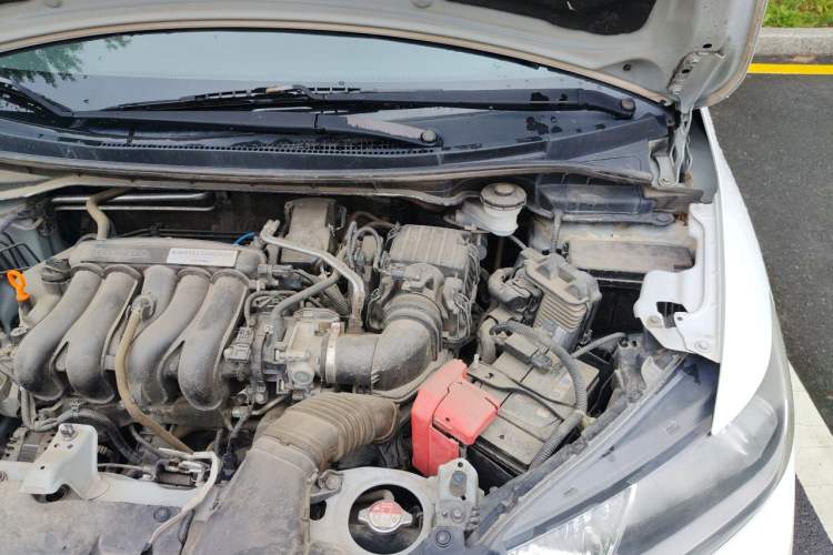 Used Honda Fit 2014 1.5L LX CVT Comfort Model Engine Bay Left