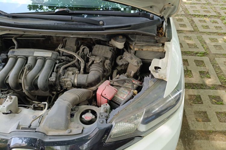 Used Honda Fit 2014 1.5L LX CVT Comfort Model Engine Bay Left