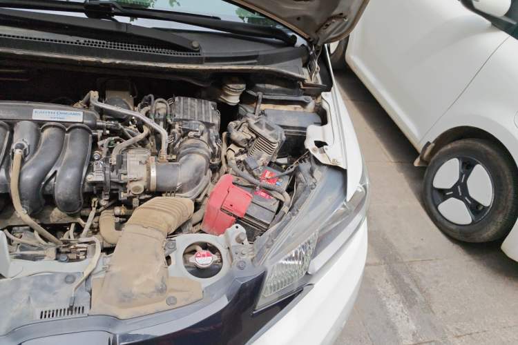 Used Honda Fit 2014 1.5L LX CVT Comfort Model Engine Bay Left