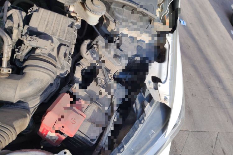 Used Honda Fit 2014 1.5L LX CVT Comfort Model Engine Bay Left