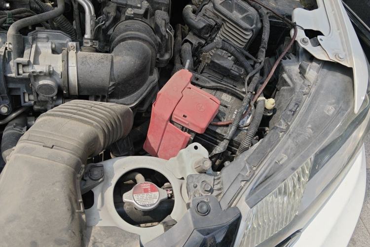 Used Honda Fit 2014 1.5L LX CVT Comfort Model Engine Bay Left