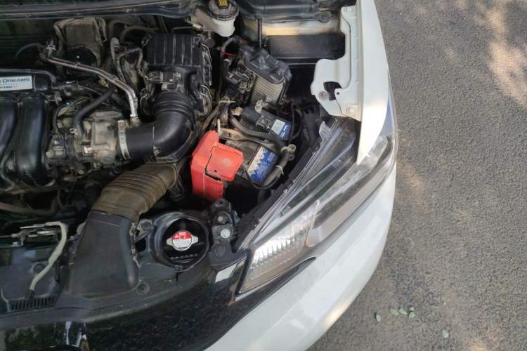 Used Honda Fit 2014 1.5L LX CVT Comfort Model Engine Bay Left