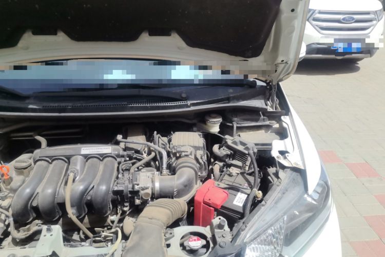 Used Honda Fit 2014 1.5L LX CVT Comfort Model Engine Bay Left