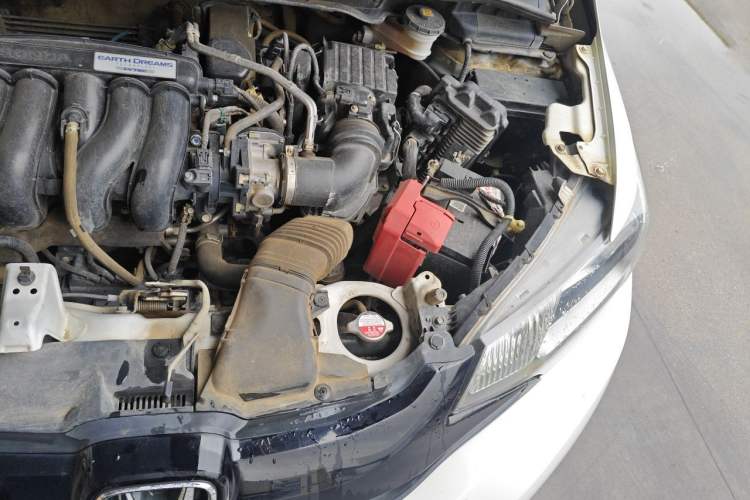 Used Honda Fit 2014 1.5L LX CVT Comfort Model Engine Bay Left